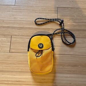 Lululemon Athletica Yellow Satchel